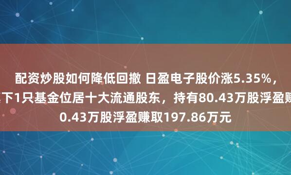 配资炒股如何降低回撤 日盈电子股价涨5.35%，前海开源基金旗下1只基金位居十大流通股东，持有80.43万股浮盈赚取197.86万元